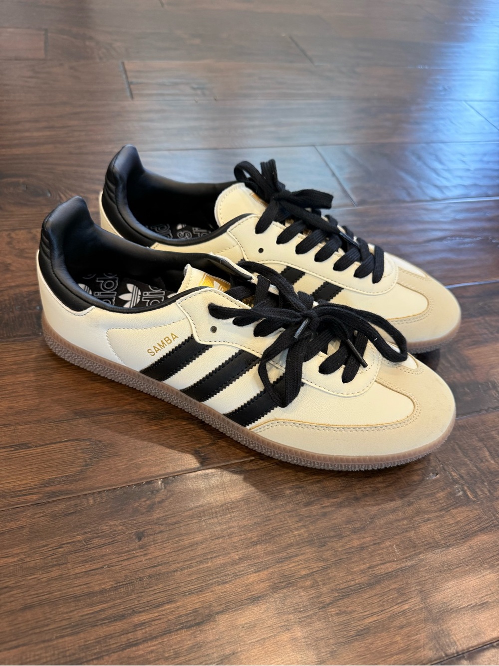 adidas Samba Men's Sneakers Cream and Black